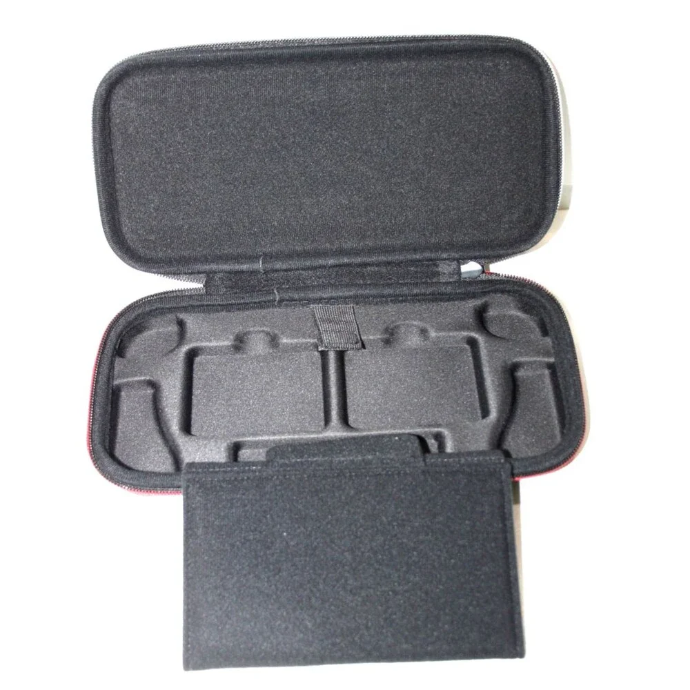 Nintendo Switch Protective Carrying Slim Case Power A Official Red Trim Black